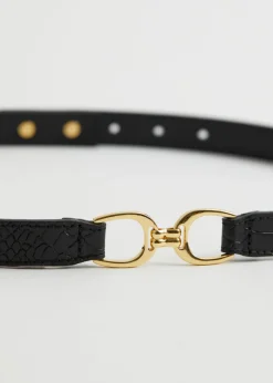 Best & Other Stories Mid-Waist Leather Belt