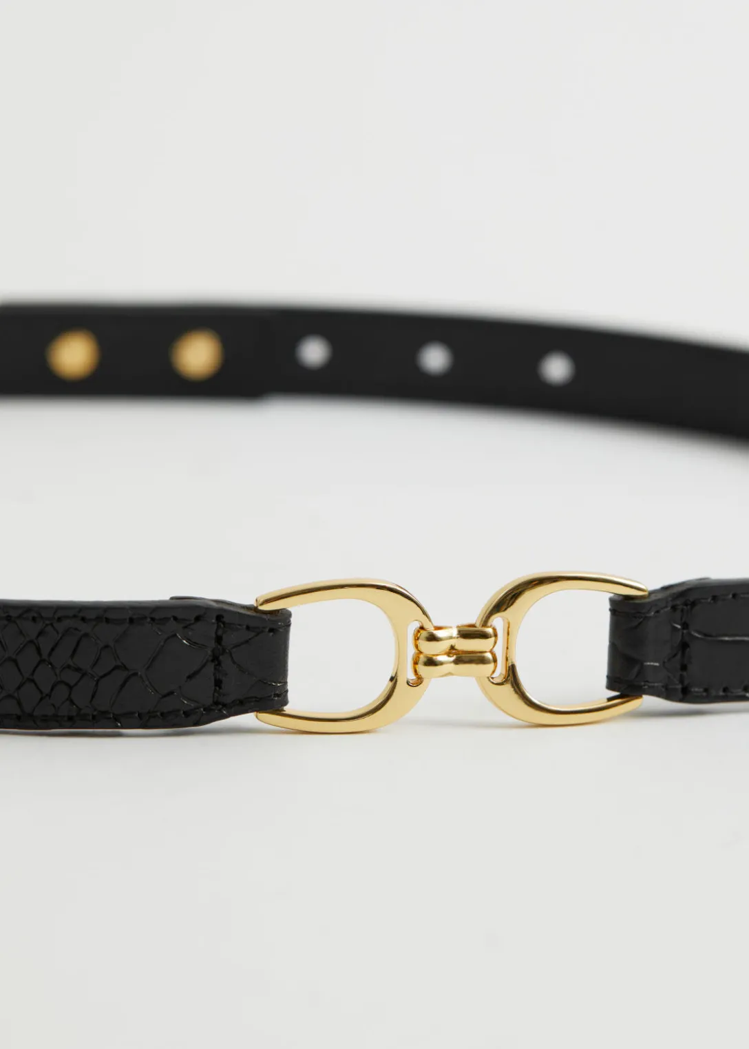 Best & Other Stories Mid-Waist Leather Belt