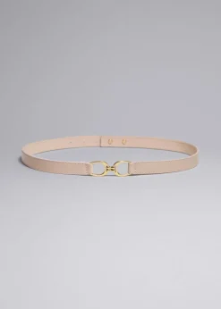 Best & Other Stories Mid-Waist Leather Belt