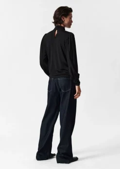 Cheap & Other Stories Mock Neck Blouse