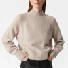 Best & Other Stories Mock Neck Wool Sweater