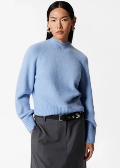 Best & Other Stories Mock Neck Wool Sweater
