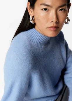 Best & Other Stories Mock Neck Wool Sweater