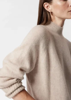 Best & Other Stories Mock Neck Wool Sweater
