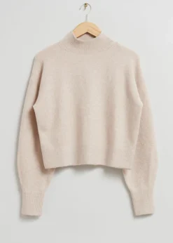 Online & Other Stories Mock-Neck Sweater
