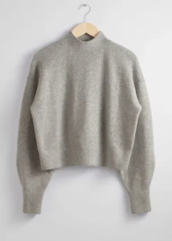 Online & Other Stories Mock-Neck Sweater