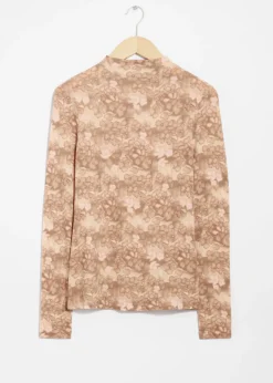 Cheap & Other Stories Mock-Neck Top