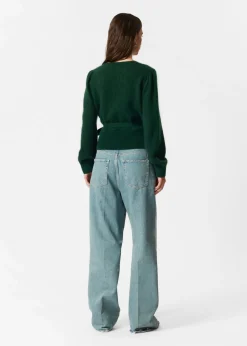 Store & Other Stories Mohair-Blend Knitted Wrap Cardigan