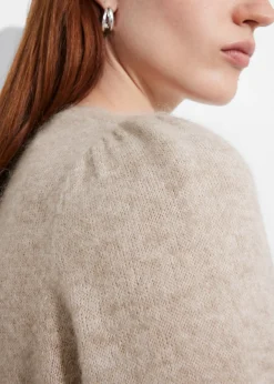 Store & Other Stories Mohair-Blend Knitted Wrap Cardigan