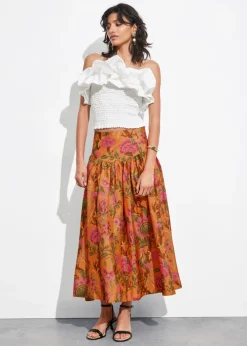 Hot & Other Stories Off-Shoulder Bubble Top