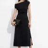 Shop & Other Stories One-Shoulder Midi Dress