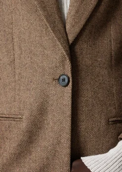 Store & Other Stories Oversized Blazer Brown