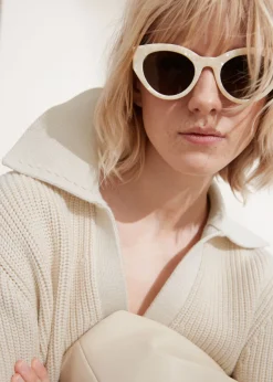 Best Sale & Other Stories Oversized Collared Sweater Ivory