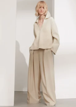 Best Sale & Other Stories Oversized Collared Sweater Ivory