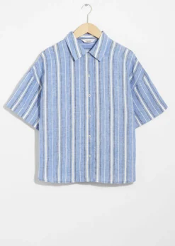 Cheap & Other Stories Oversized Linen Shirt
