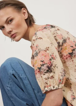 Cheap & Other Stories Oversized Puff-Sleeve Blouse