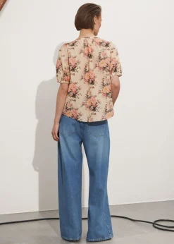 Cheap & Other Stories Oversized Puff-Sleeve Blouse