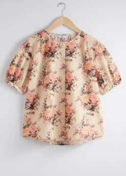 Cheap & Other Stories Oversized Puff-Sleeve Blouse