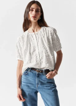 Cheap & Other Stories Oversized Puff-Sleeve Blouse