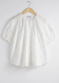 Cheap & Other Stories Oversized Puff-Sleeve Blouse