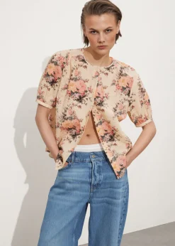Cheap & Other Stories Oversized Puff-Sleeve Blouse