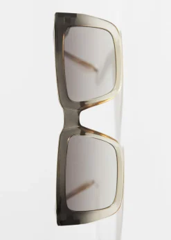 Fashion & Other Stories Oversized Square-Frame Sunglasses