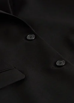 Shop & Other Stories Oversized Wool Blazer Black