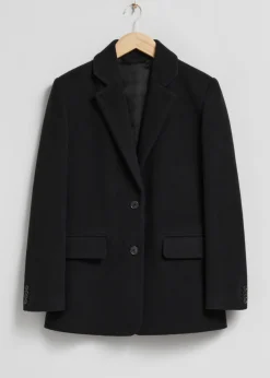 Fashion & Other Stories Oversized Wool Blazer