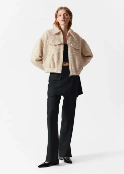 Outlet & Other Stories Oversized Zip Jacket