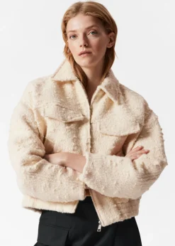 Outlet & Other Stories Oversized Zip Jacket