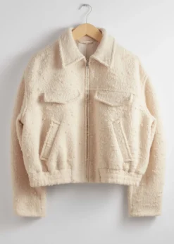 Outlet & Other Stories Oversized Zip Jacket