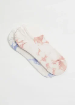 Best Sale & Other Stories 2-Pack Tie-Dye Step Socks Light blue/Beige