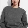 Best Sale & Other Stories Padded-Shoulder Merino Jumper
