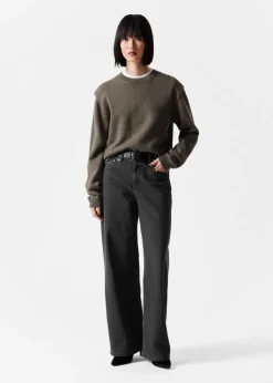 Best Sale & Other Stories Padded-Shoulder Merino Jumper