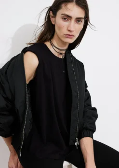New & Other Stories Padded-Shoulder Tank Top