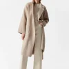 Store & Other Stories Patch Pocket Belted Coat