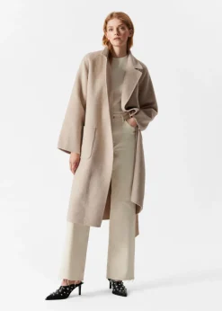 Store & Other Stories Patch Pocket Belted Coat