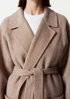 Store & Other Stories Patch Pocket Belted Coat
