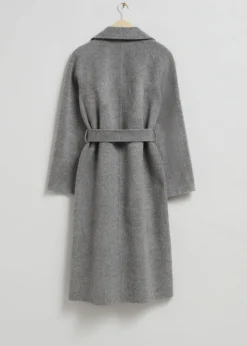 Store & Other Stories Patch Pocket Belted Coat