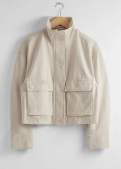 Outlet & Other Stories Patch-Pocket Jacket