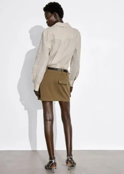 Cheap & Other Stories Patch-Pocket Linen Shirt