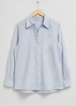 Cheap & Other Stories Patch-Pocket Linen Shirt