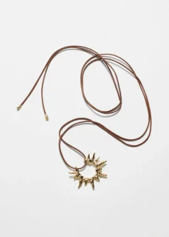 Best & Other Stories Pendant Cord Necklace Gold