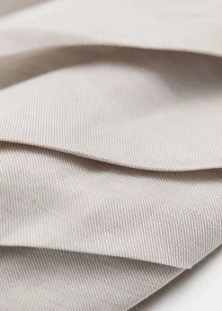 Flash Sale & Other Stories Pleated Detail Tube Top Light Grey