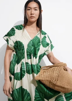 Fashion & Other Stories Pleated Midi Dress