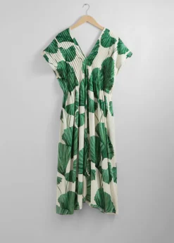 Fashion & Other Stories Pleated Midi Dress