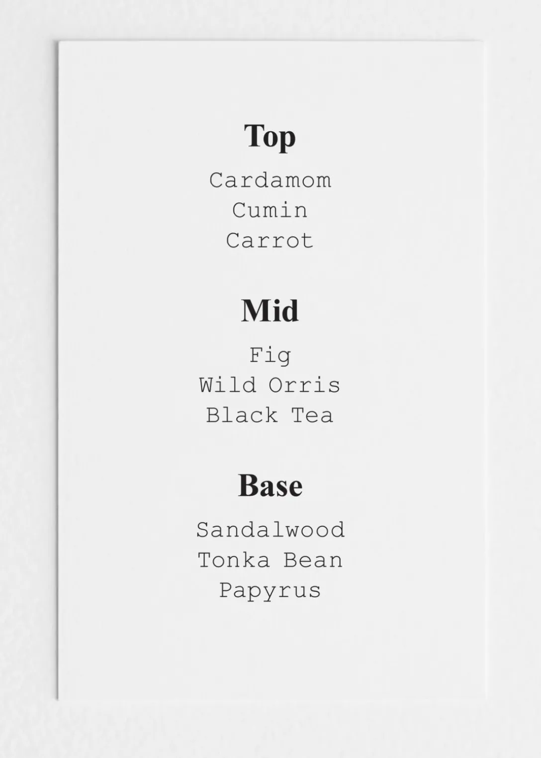 Store & Other Stories Poem A Day Eau De Toilette