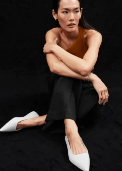 Discount & Other Stories Point-Toe Ballet Flats