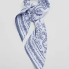 Shop & Other Stories Printed Scarf Indigo/Ivory