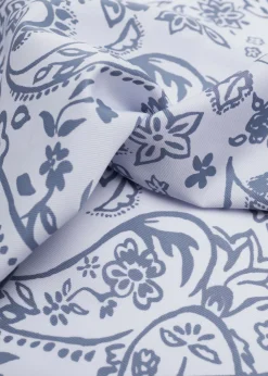 Shop & Other Stories Printed Scarf Indigo/Ivory